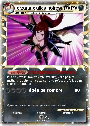 Pokemon erza(aux ailes noires)
