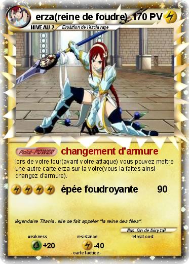 Pokemon erza(reine de foudre)
