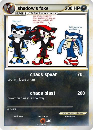 Pokemon shadow's fake