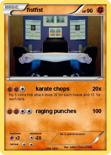 Pokemon fistfist