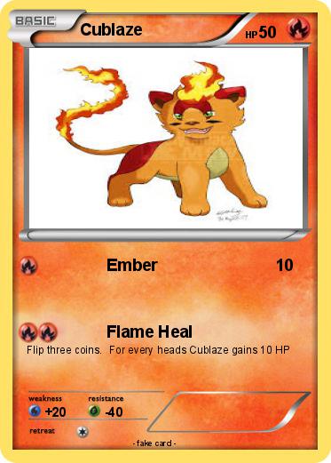 Pokemon Cublaze