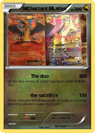 Pokemon MCharzard MLatios