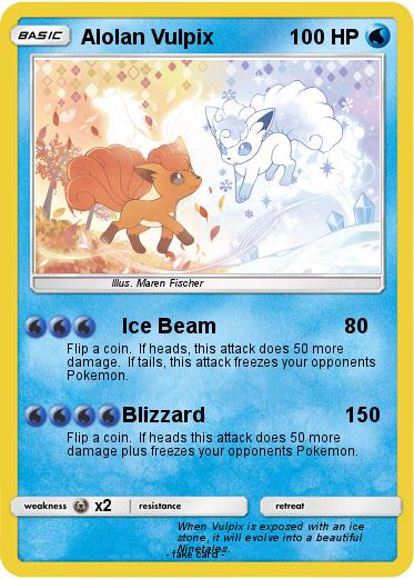 Pokemon Alolan Vulpix