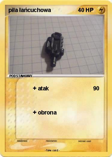 Pokemon piła łańcuchowa