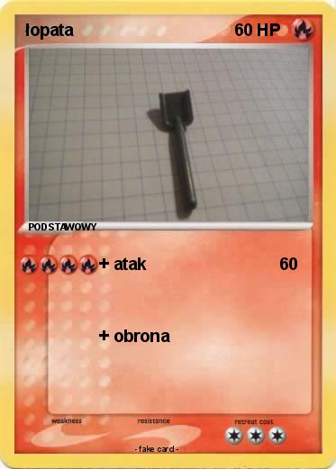 Pokemon łopata