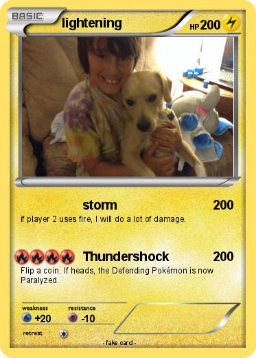 Pokemon lightening