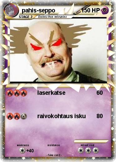 Pokemon pahis-seppo