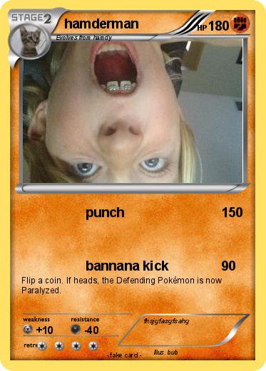 Pokemon hamderman