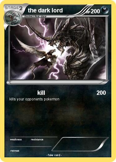 Pokemon the dark lord
