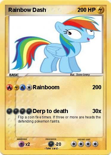 Pokemon Rainbow Dash