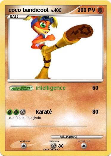 Pokemon coco bandicoot
