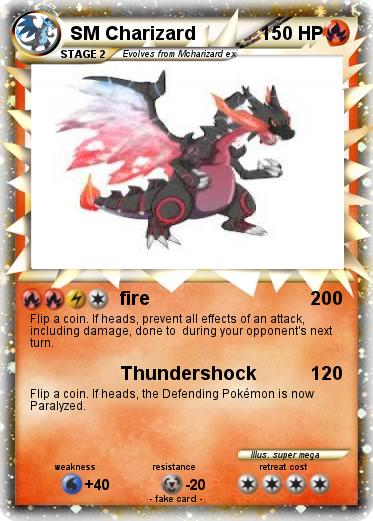 Pokemon SM Charizard
