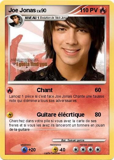 Pokemon Joe Jonas