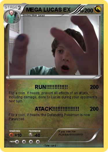 Pokemon MEGA LUCAS EX