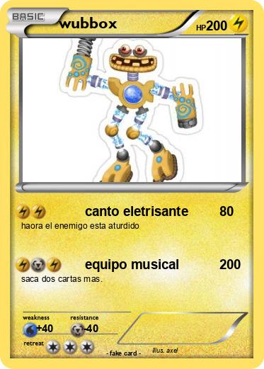 Pokemon wubbox