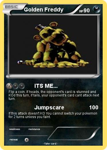 Pokemon Golden Freddy