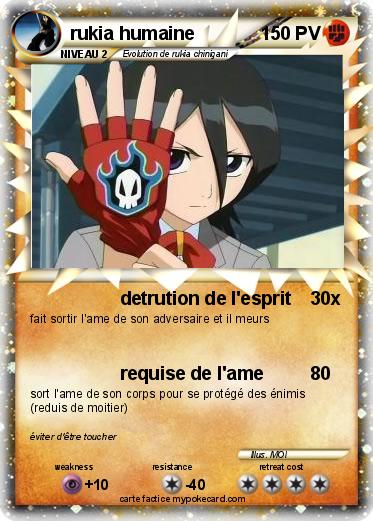 Pokemon rukia humaine