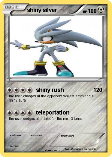 Pokemon shiny silver