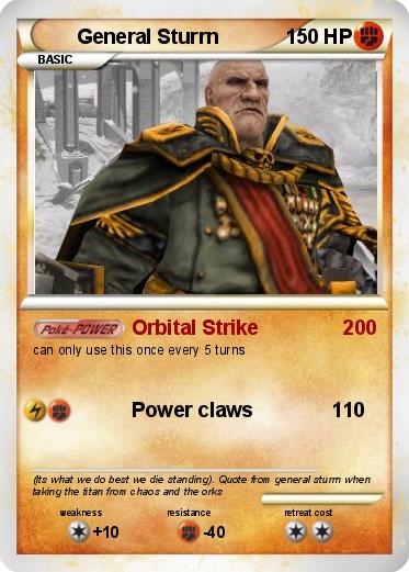 Pokemon General Sturrn