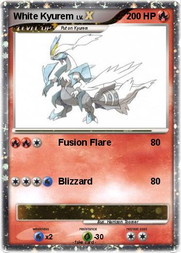 Pokemon White Kyurem