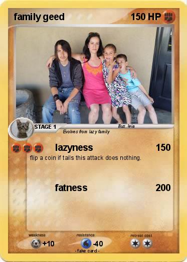 Pokemon family geed