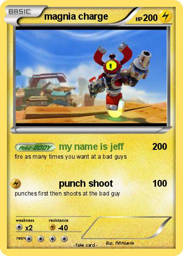 Pokemon magnia charge