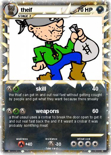 Pokemon theif