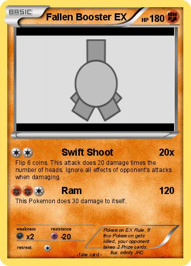 Pokemon Fallen Booster EX
