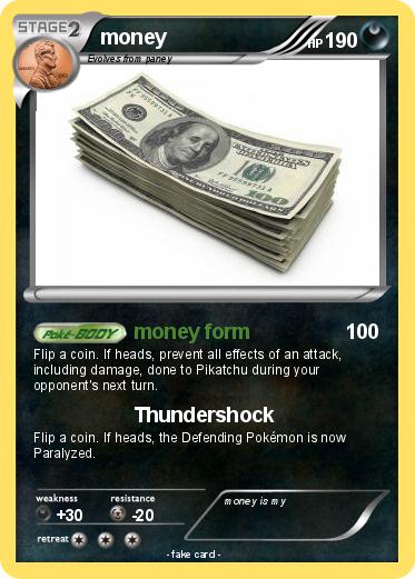 Pokemon money