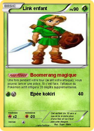 Pokemon Link enfant