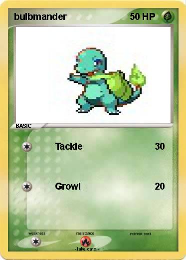 Pokemon bulbmander