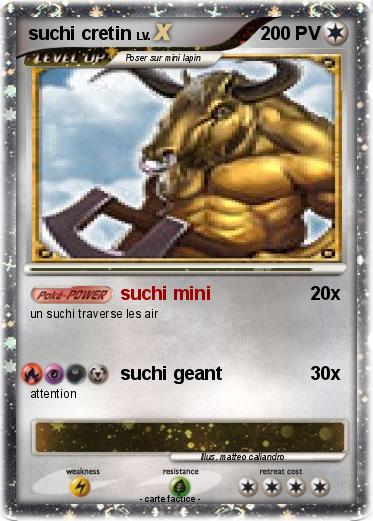 Pokemon suchi cretin