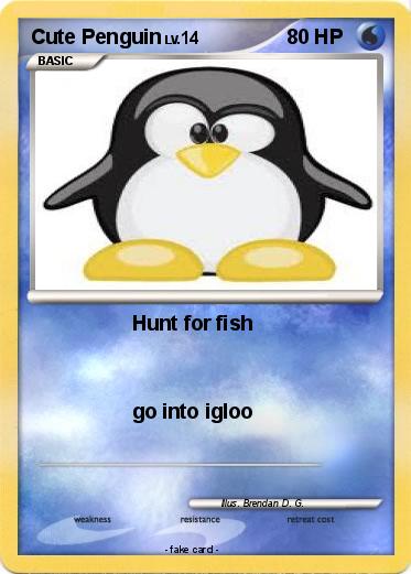 Pokemon Cute Penguin