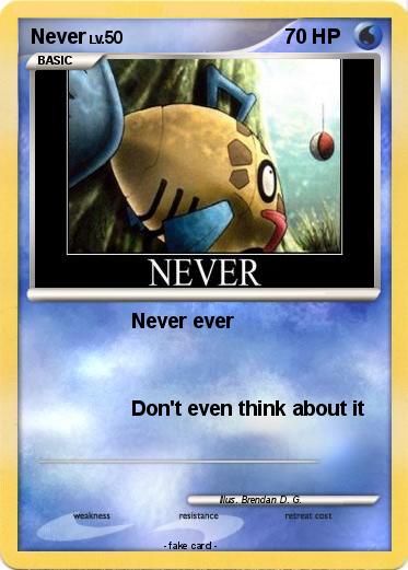 Pokemon Never