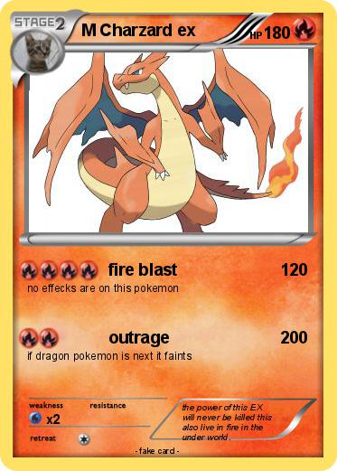 Pokemon M Charzard ex