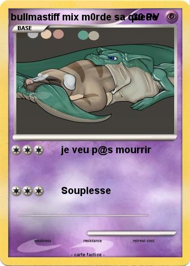 Pokemon bullmastiff mix m0rde sa queue