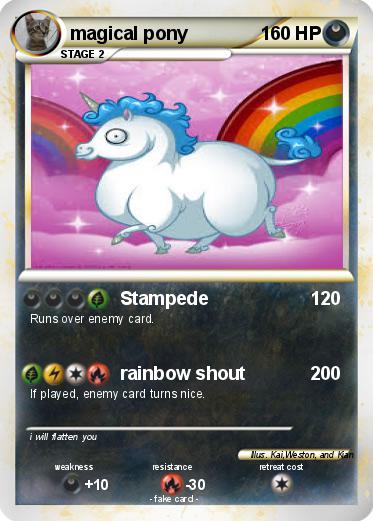 Pokemon magical pony