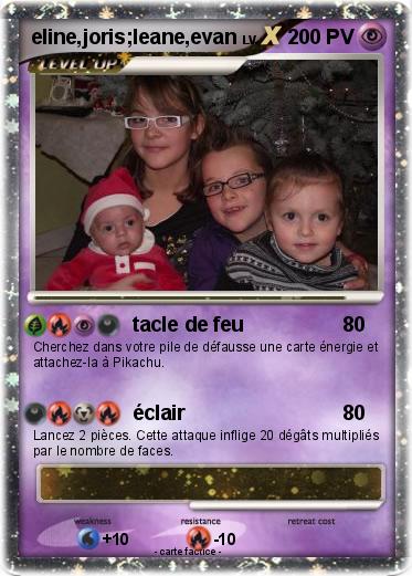 Pokemon eline,joris;leane,evan