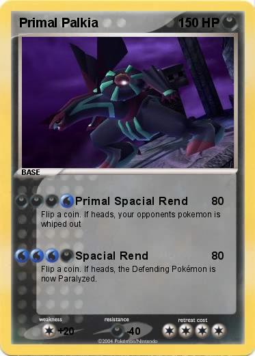 Pokemon Primal Palkia