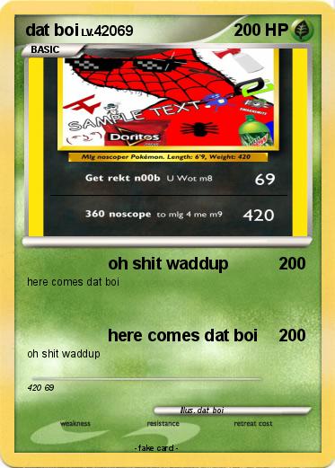 Pokemon dat boi
