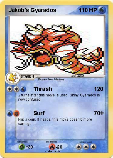 Pokemon Jakob's Gyarados