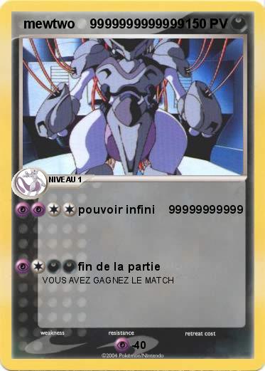 Pokemon  mewtwo    9999999999999