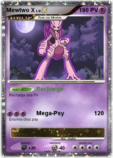 Pokemon Mewtwo X