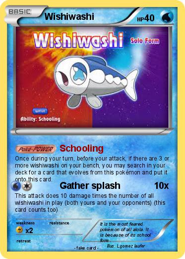 Pokemon Wishiwashi