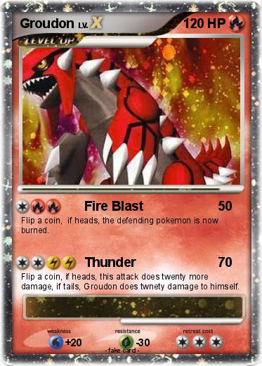 Pokemon Groudon