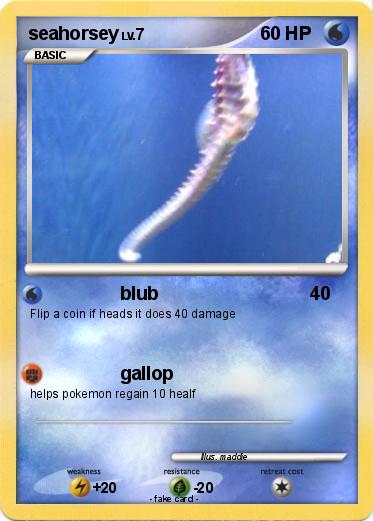 Pokemon seahorsey