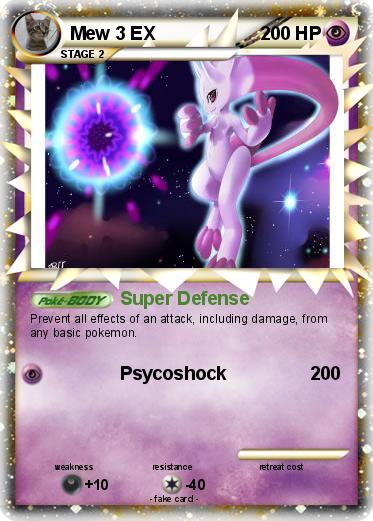 Pokemon Mew 3 EX