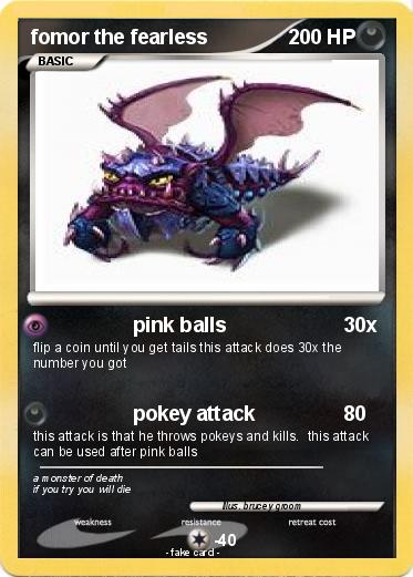 Pokemon fomor the fearless