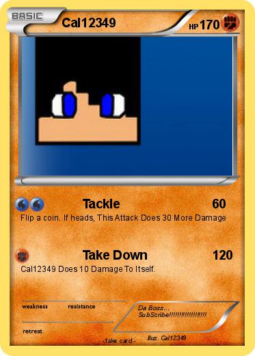 Pokemon Cal12349