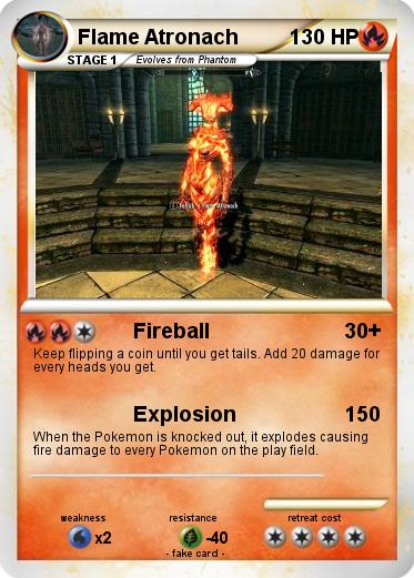 Pokemon Flame Atronach